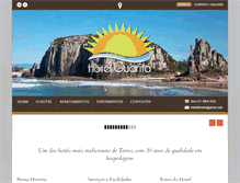 Tablet Screenshot of hotelguarita.com.br